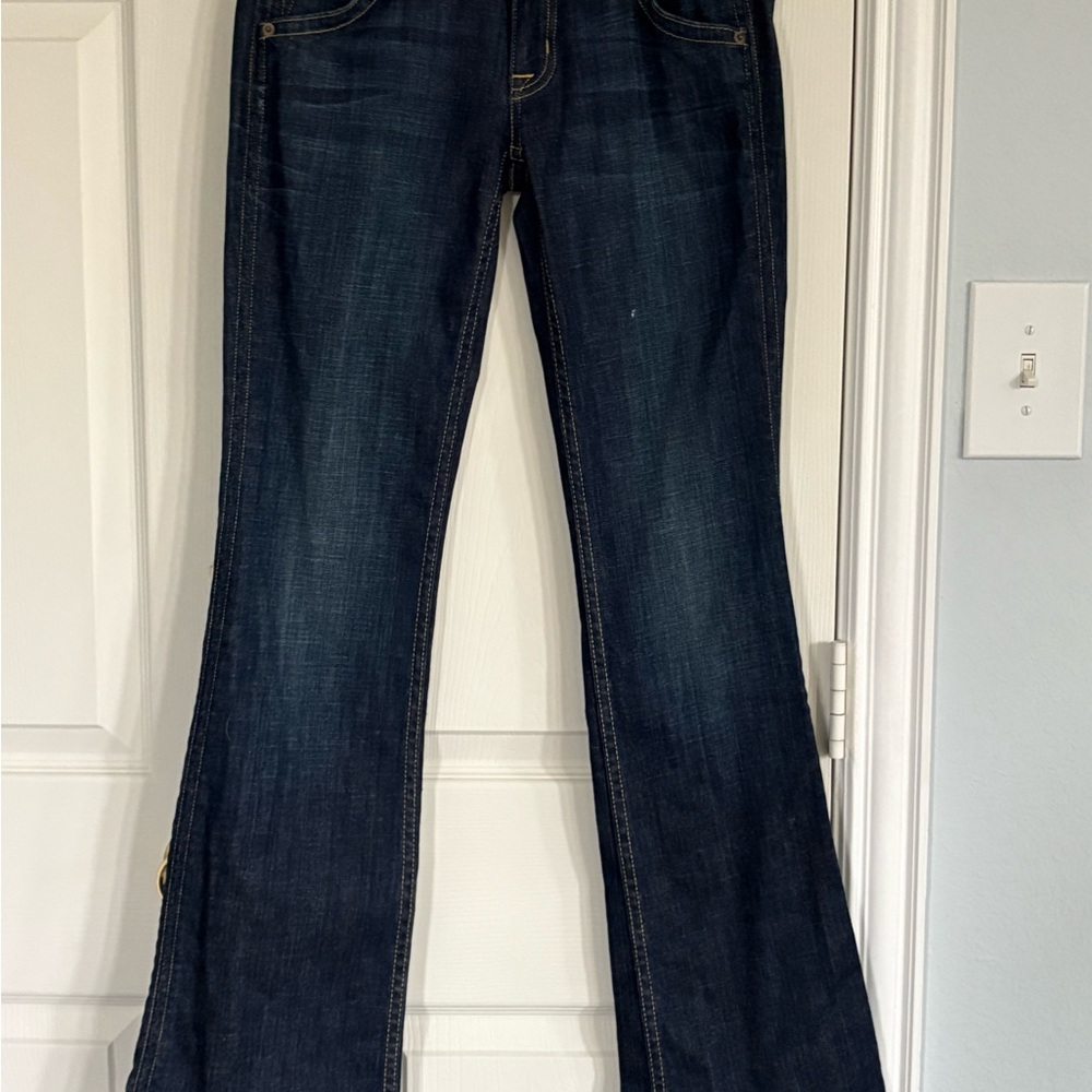 Hudson Jeans Dark Blue Flare Women's Jeans